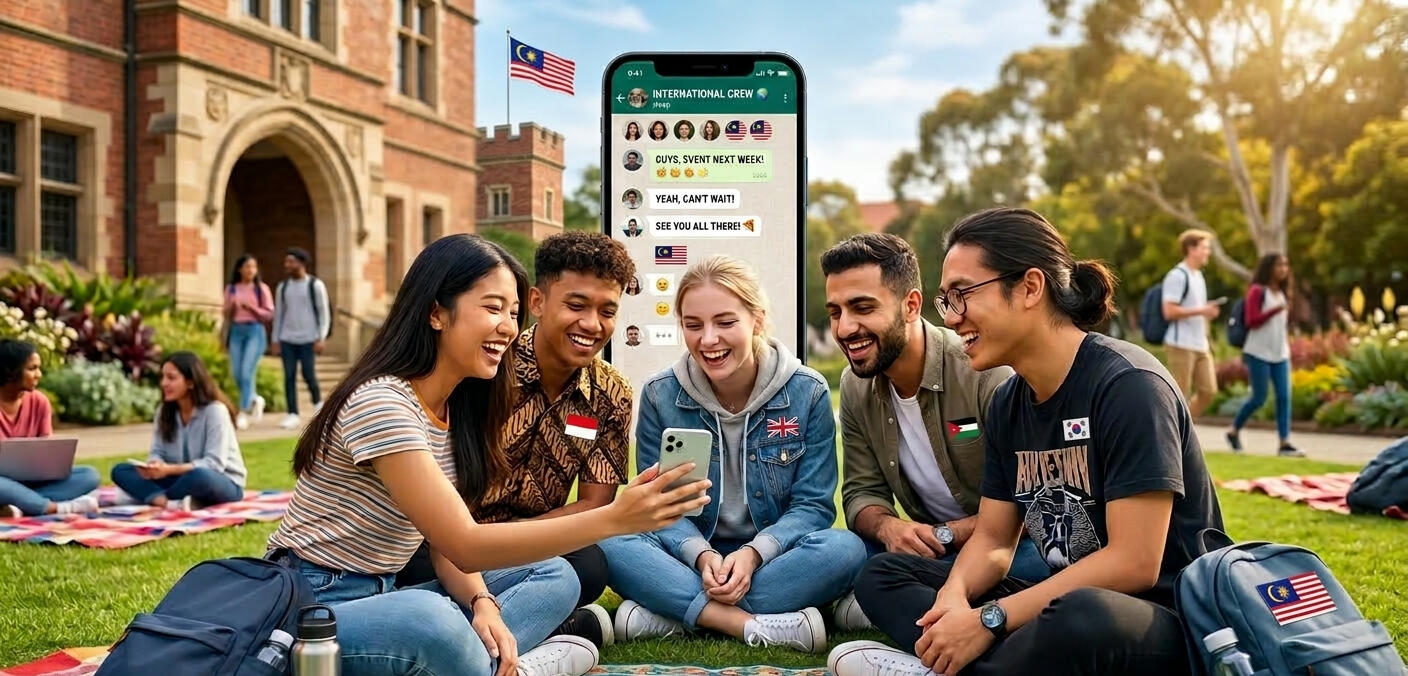 加入我们的官方社群 马来西亚生活资讯群, KL expat and student community WhatsApp